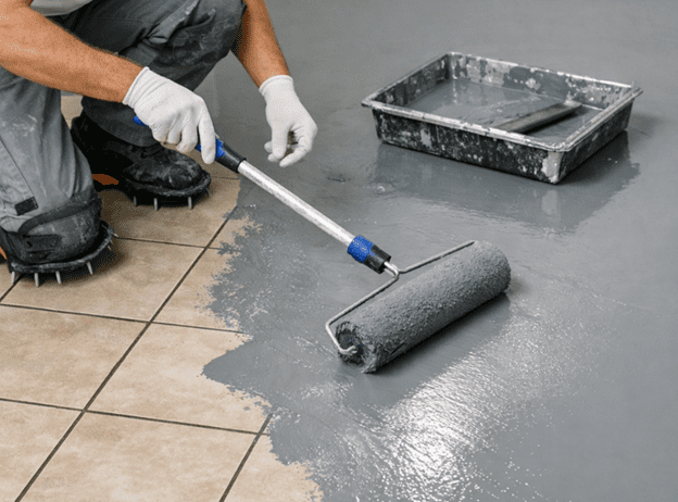 Epoxy Floor Coating Over Tile